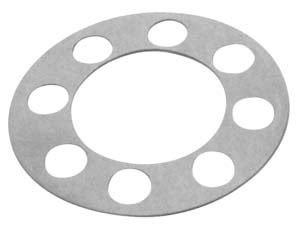 EMPI 8142 8 Hole Paper Gasket, 8mm Holes, Pack of 10